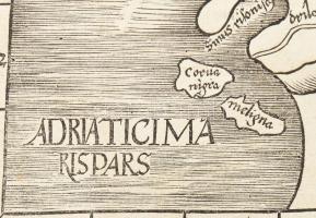 Magyarország, Románia, Bulgária fameszetű térképe a Boszporusszal és a Dardanellákkal. 
Megjelent, ...