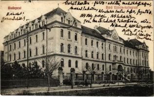 1911 Budapest XI. Ménesi út, Báró Eötvös Kollégium. Német József kiadása (EK)