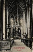 1908 Újvidék, Novi Sad; Római katolikus templom belseje. Urbán Ignác kiadása / church interior (EK)