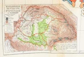 Magyarország néprajzi térképe a népsűrűség alapján. Szerkesztette gróf Teleki Pál. 
Ethnographical ...