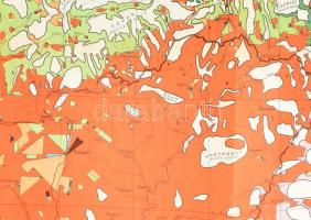 Magyarország néprajzi térképe a népsűrűség alapján. Szerkesztette gróf Teleki Pál. 
Ethnographical ...