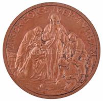 Vatikán ~1941. "XII. Pius pápa" bronz emlékérem. Szign.: Aurelio Mistruzzi (44mm) T:AU ph,...