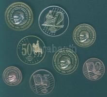 Vatikán 2003. 1c-2€ 8klf db "II.János Pál pápa" próbaveretek! T:BU