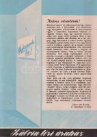 A korszerű otthon titka. A Calvin téri Áruház képes lakberendezési katalógusa (1960 körül)
(Budapes...