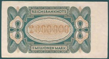 Német Birodalom / Weimari Köztársaság 1923. 2.000.000M 18mm hosszú számozással T:II