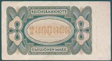 Német Birodalom / Weimari Köztársaság 1923. 2.000.000M 18mm hosszú számozással T:I-