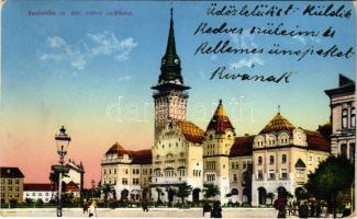 1917 Szabadka, Subotica; Sz. kir. város székháza / town hall