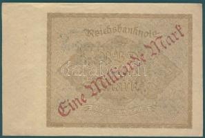 Német Birodalom / Weimari Köztársaság 1922. 1.000.000.000M cégnyomat barna papíron "Kreuzblüten...
