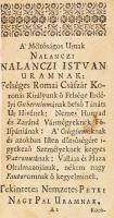 Lucius Annaeus Florusnak, A Romai viselt dolgokról irott negy könyve. Mellyet Déák nyelvböl Magyar n...
