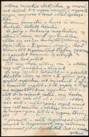 1953 Simaházi Totth Gida nőorvos, kórházi főorvos saját fejléces levélpapírján írt 4 oldalas levele ...