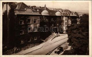 1939 Budapest XII. János szanatórium, automobil. Városmajor utca 68. (fl)