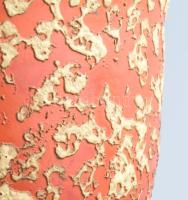 Tófej kaspó. Kis kopással, d: 17,5 cm, m: 11,5 cm