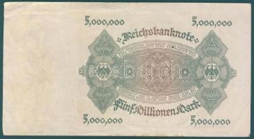 Német Birodalom / Weimari Köztársaság 1923. 5.000.000M T:II