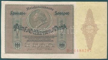 Német Birodalom / Weimari Köztársaság 1923. 5.000.000M T:II