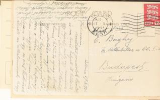 cca 1930-1970 Baghy Gyula (1891-1967) eszperantista, színész, eszperantó nyelven alkotó magyar költő...