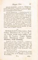 Csapó József : Uj füves és virágos magyar kert, mellyben mindenik fünek és virágnak Neve, Neme, Ábrá...