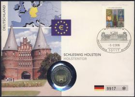 Németország 2006. 2€ "Schleswig Holstein" érmés bélyeges borítékon, alkalmi bélyegzővel T:1