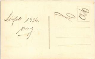 1934 Siófok, Balatoni strand. photo