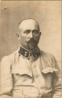 1915 Papp János főhadnagy saját fotójával küldi üzenetét a frontról / WWI K.u.K. military lieutenant. photo + K.u.K. Kommando der 5./13. Sappeurkompagnie (fl)