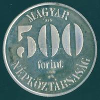 1988. 500Ft Ag "Labdarúgó EB" T:PP Díszdobozban!