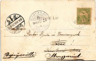 1904 Tusnád-fürdő, Baile Tusnad; gyógyterem. Brunner Lajos kiadása / spa (EK)