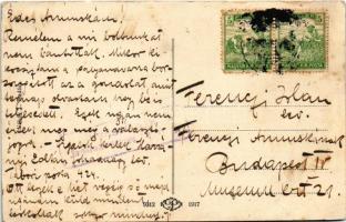 1917 Csíkszereda, Miercurea Ciuc; Apaffy Mihály utca, Pál Gábor ház (ma a Magyar Konzulátus épülete)...