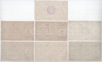 Ausztria / Brunn am Gebirge hadifogolytábor ~1914-1918. 10h - 5K (11xklf) perforációval és anélkül, ...