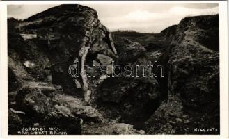 Korond, Corund; Aragonit bánya / aragonite mine. Kiss Foto