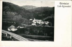 Csíkgyimes, Gyimes, Ghimes; vasúti híd a határon / railway bridge on the border