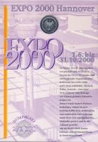 Németország 2000. 10M Ag "EXPO 2000 - Hannover" + 10M Ag "Nagy Károly" nagyalakú...