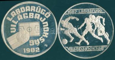 1981. 500Ft Ag + 500Ft Ag "Labdarúgó VB" pár T:PP Díszdobozban!