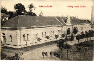 1906 Bártfa, Bártfafürdő, Bardejovské Kúpele, Bardiov, Bardejov; Meleg vasas fürdők / spa