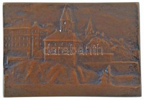 1940. "MOVE - Veszprémi Társadalmi és Sportegyesület 1920-1940" kétoldalas bronz sport eml...