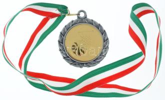 2008. Kosárlabda díjérem szalagon, hátoldalán "NB I. férfi A 2007-2008 II." gravírozással ...