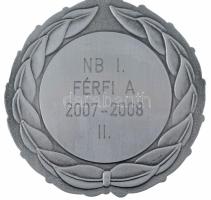 2008. Kosárlabda díjérem szalagon, hátoldalán "NB I. férfi A 2007-2008 II." gravírozással ...