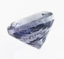 Óceán tanzanit, brill csiszolás, 0,8 cts