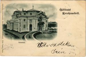 1899 (Vorläufer) Kecskemét, Színház. Gallia féle kiadás (EK)