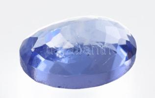 Tanzanit, ovális csiszolás, 0,99 cts