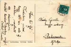 1934 Főznek a cserkészleányok. Magyar Cserkészleány Szövetség kiadása / Hungarian girl scouts, cooki...