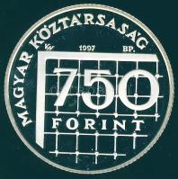 1997. 750Ft Ag "Labdarúgó VB" T:PP