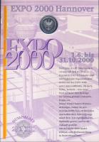 Németország 2000. 10M Ag "Nagy Károly" + 10M Ag "EXPO 2000 - Hannover" nagyalakú...