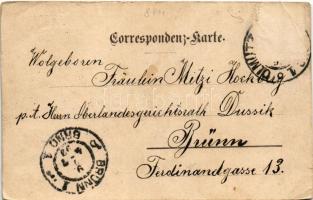 1899 (Vorläufer) Olomouc, Olmütz; Colonie "Wanderer" / colony (wet damage)