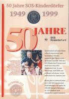 Németország 1999. 10M Ag "SOS-Gyermekfalvak" + 10M Ag "Goethe - Weimar" nagyalak...