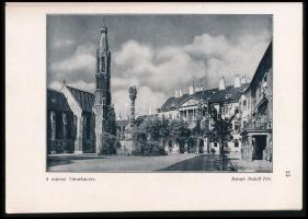 Utazgassunk hazánk földjén! Bp., 1931, M. Kir. Államvasutak Igazgatósága,(Stádium-ny.), 64 p. + 1 (k...