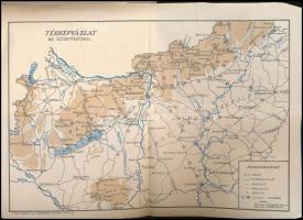 Utazgassunk hazánk földjén! Bp., 1931, M. Kir. Államvasutak Igazgatósága,(Stádium-ny.), 64 p. + 1 (k...