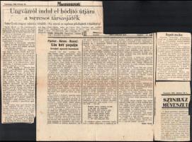 1930 Szlovenszkói Színházi Élet. Felvidéki magyar színházi, irodalmi és művészeti hetilap. VI. évf. ...