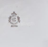 Karlsbad Austria bonbonier. Jelzett, hibátlan, 9,5x9,5 cm