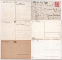 13 db RÉGI motívum képeslap szép állapotban: Degi oleoplaszt művészlapok / 13 pre-1945 motive postca...