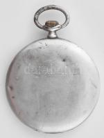 Ezüst tokos Doxa zsebóra szép számlappal, működő szerkezettel, jelzet tokkal d: 46 mm