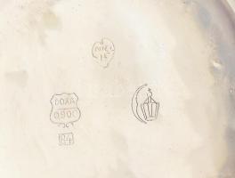 Ezüst tokos Doxa zsebóra szép számlappal, működő szerkezettel, jelzet tokkal d: 46 mm